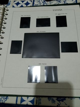 Hojas Edifil 2001 y 2002