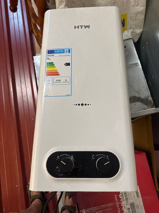 Calentador de agua a gas HTW Butano