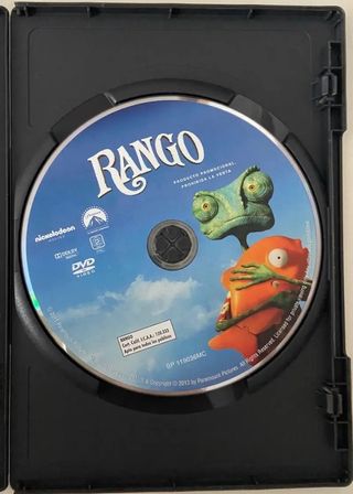 Película Rango DVD Español