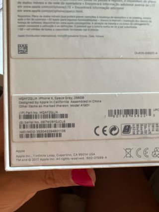 iPhone X Space Gray 256GB