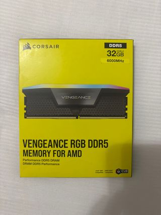 TARJETA MEMOCorsair Vengeance RGB DDR5 32GB6000MHz