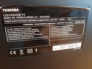 TV Toshiba 32 Negra