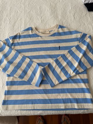 Camiseta Nonina oversize rayas