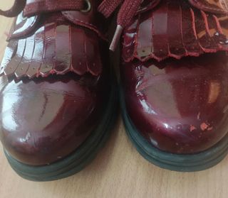 Zapatos Pabloski charol burdeos