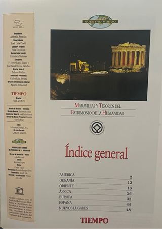 MARAVILLAS Y TESOROS DL PATRIMONIO DE LA HUMANIDAD