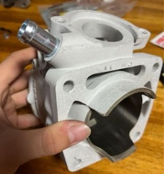 Moto 125cc Honda Roja