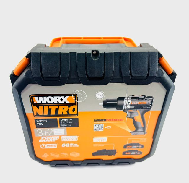 Atornillador Worx Nitro 20V 2.0Ah