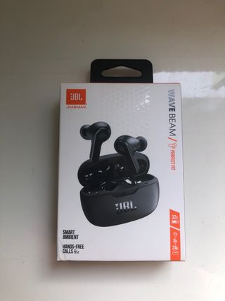Auriculares JBL Wave Beam Bluetooth Negros