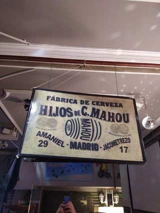 Cartel de Mahou