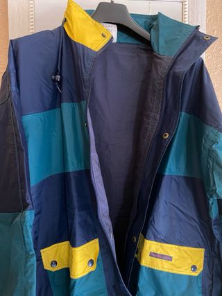 CHUBASQUERO MULTICOLOR HOMBRE OFERTA