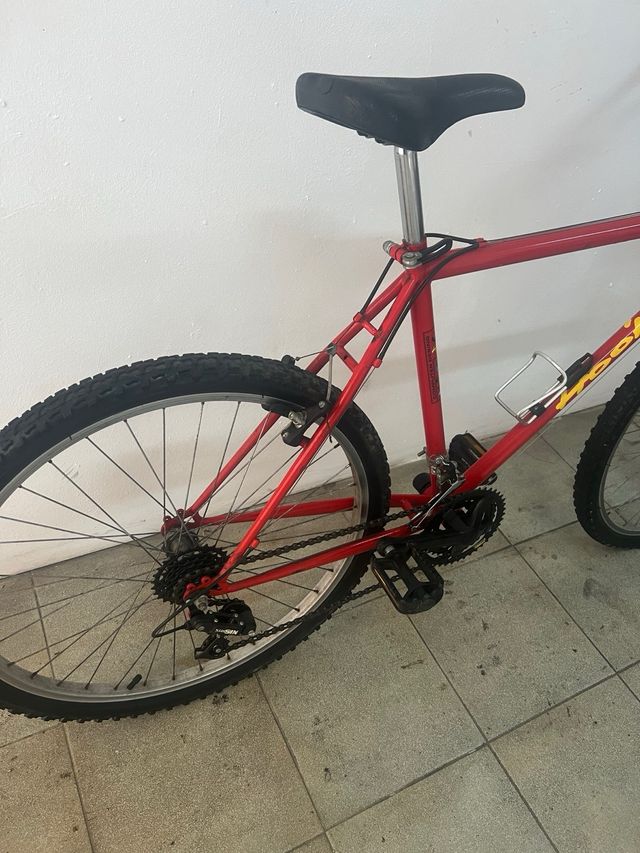 Bicicleta de Montaña Roja