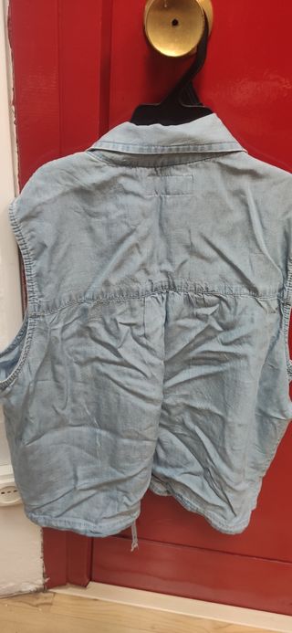 Camisa Chaleco Vaquera Lefties Mujer Talla M