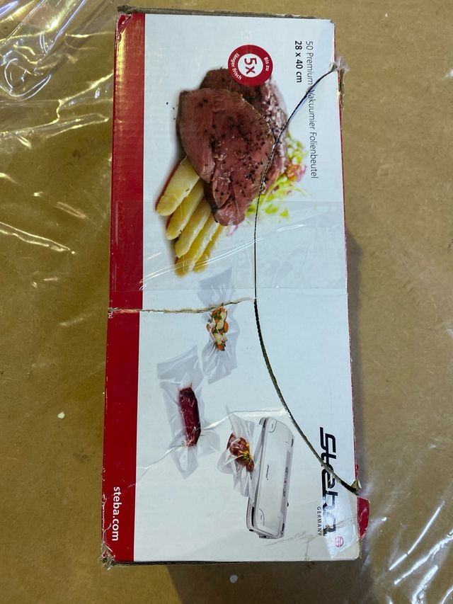 Bolsas de vacío Steba 50 uds 28x40 cm