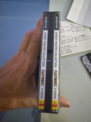 Street Fighter Collection Sega Saturn SS Jap