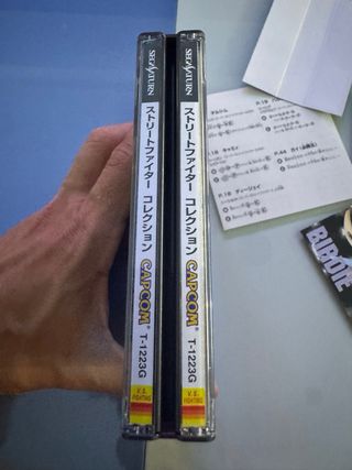 Street Fighter Collection Sega Saturn SS Jap