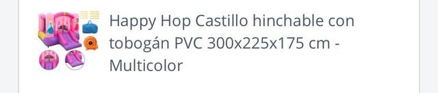 Castillo hinchable princesas con tobogán