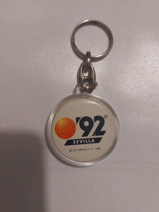 Llavero Expo Sevilla '92 vintage
