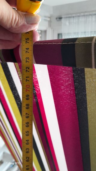 Sillón hamaca plegable multicolor