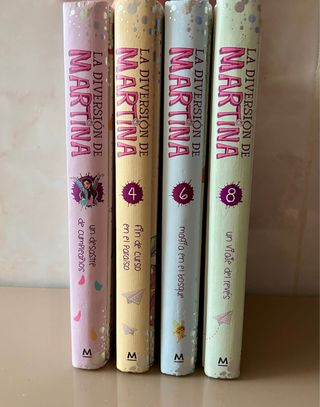 La diversión de Martina. Lote 4 libros