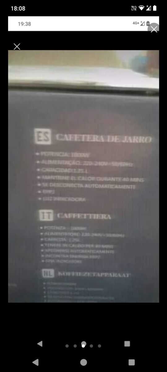 OFERTA. Cafetera Eléctrica Jarra 1000W