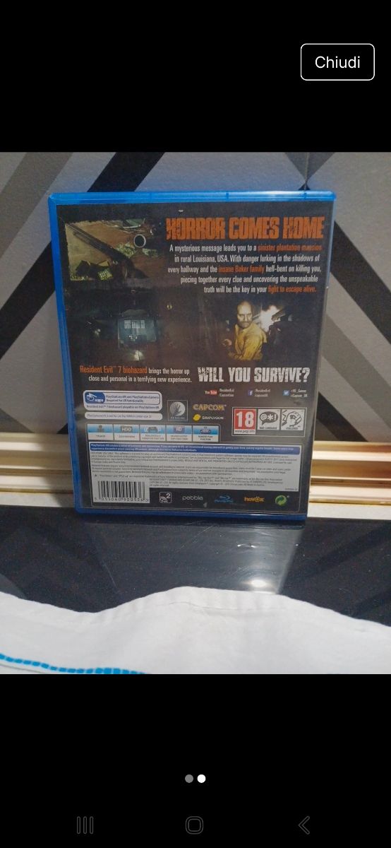 Resident Evil 7 Biohazard PS4 VR