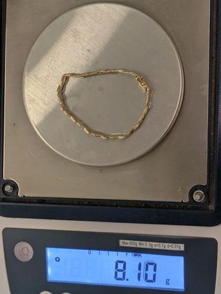 Brazalete Oro 18K 8,19GR 16CM