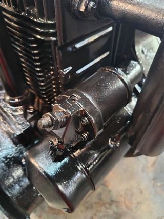 Motor Lombardini LDA 100 con arranque eléctrico