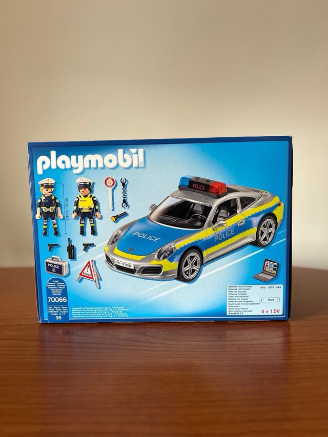 Playmobil Porsche 911 Carrera 4S Policía 70066