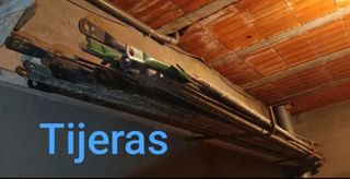 Tijera andamio de 3 metros.
