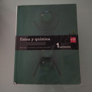 Libro lengua castellana y física química de 1