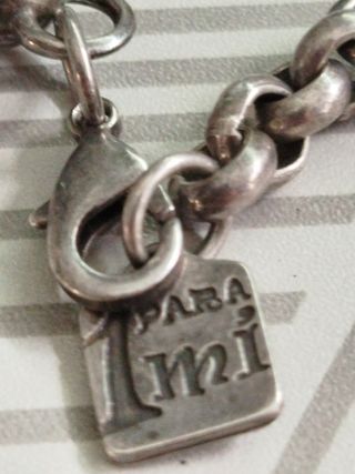 Gargantilla de cuero, metal y cristal de 1 PARA MI