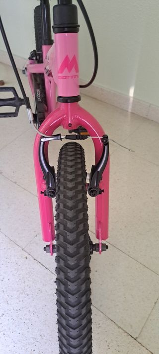 Bicicleta Monty 104 Infantil Rosa