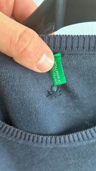 Jersey Benetton Gris