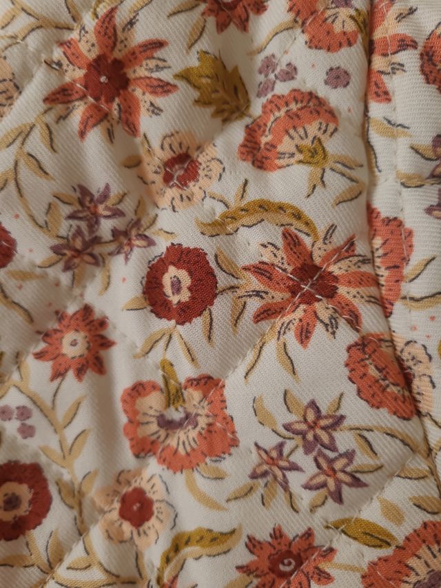 Cazadora bomber niña floral entretiempo T 10