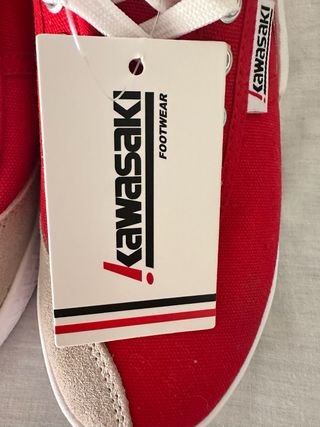 Zapatillas Kawasaki Talla 38 Rojas