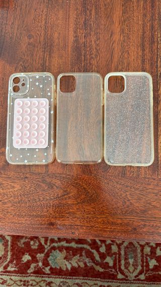 iPhone 11 Blanco + 10 Fundas