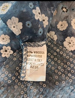 Camicia Blusa ampia e lunga con paillettes