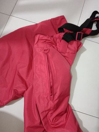 Pantalón de nieve con tirantes 
