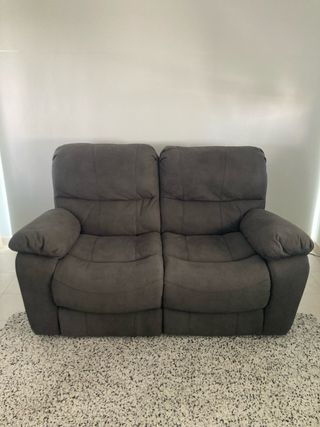 Sofá Eléctrico Gris, 2 plazas