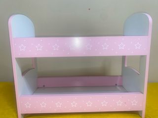 Cama Litera Juguete Estrellas Rosa