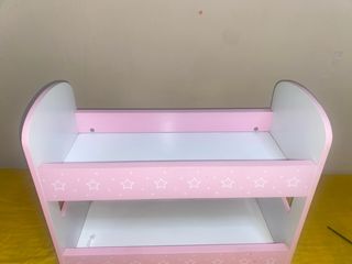 Cama Litera Juguete Estrellas Rosa