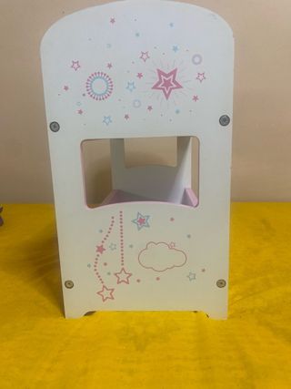 Cama Litera Juguete Estrellas Rosa