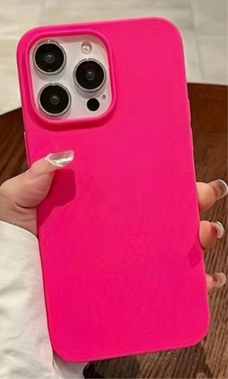 Funda iPhone Rosa Neón