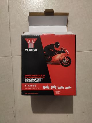 Batería Moto Yuasa YT12B-BS