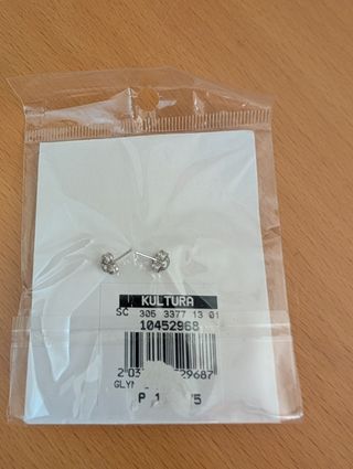 Pendientes de perla de agua dulce 925