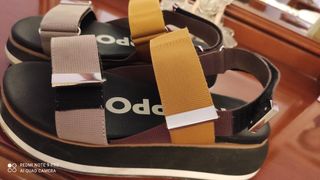 Sandalias Gioseppo Beige y Amarillo Talla 37
