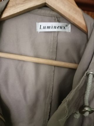 Gabardina Beige con Cinturón