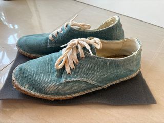 Alpargatas Adolfo Domínguez Azul