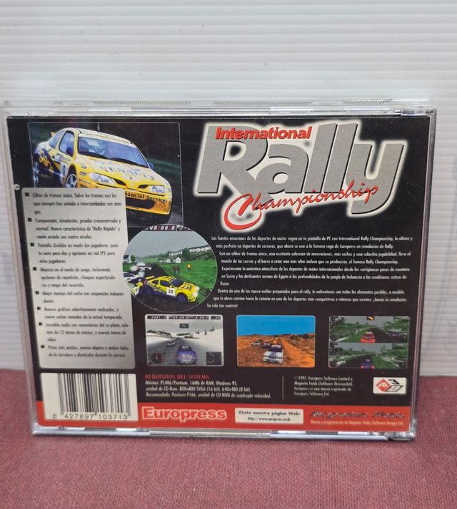 Juego PC International Rally Championship