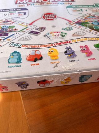 Monopoly Mi Primer Monopoly Juego Infantil